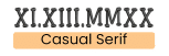 Casual Serif